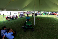 Photo Cred Matt (4-H Lawn Tractor Event - field area under tent)